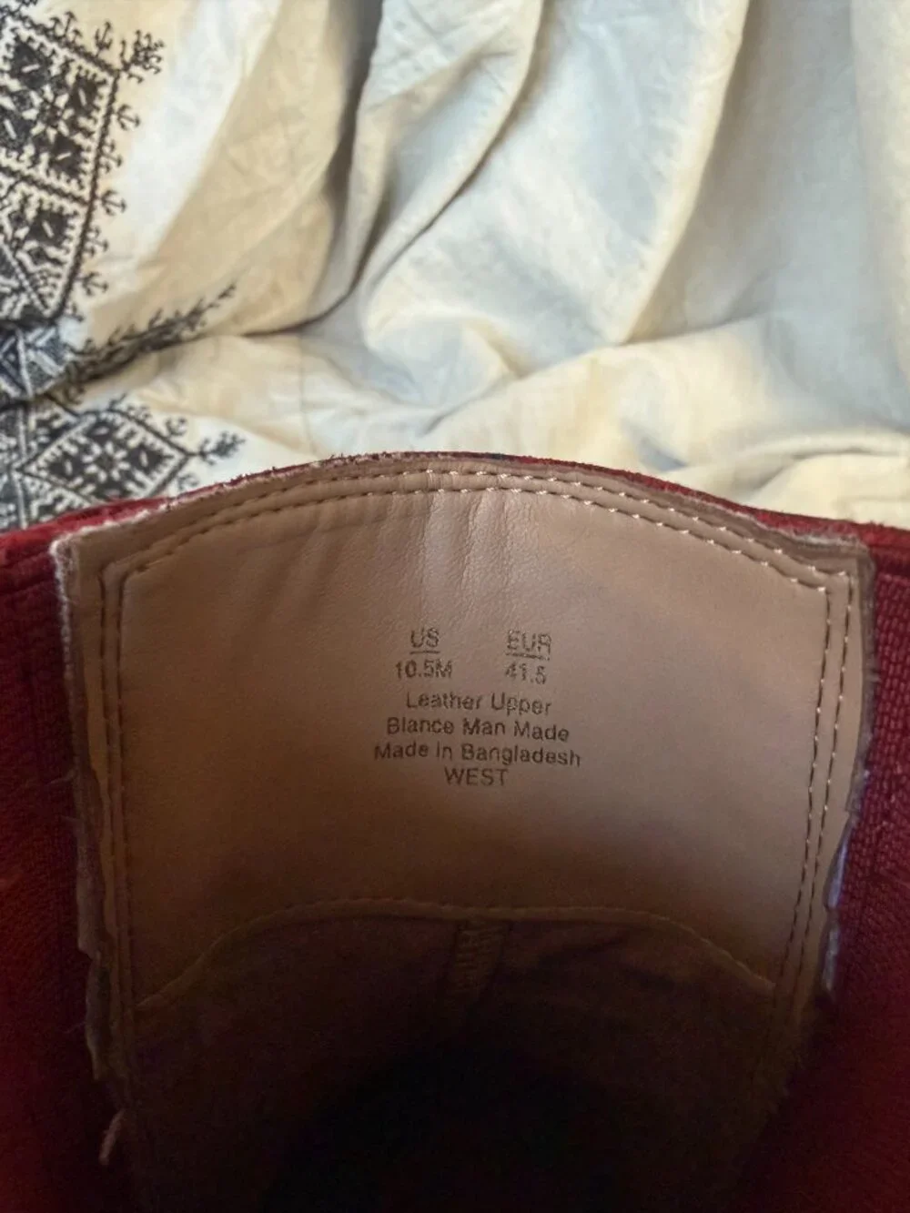 Sam Edelman West Boot — Scarlet Red — Size 10 - Picture 9 of 9